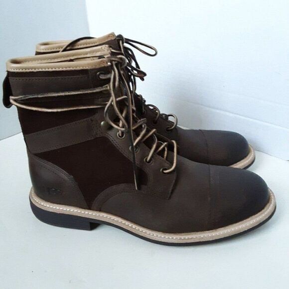 UGG Australia Magnusson Men’s size 8M Leather Boot - Picture 5 of 12